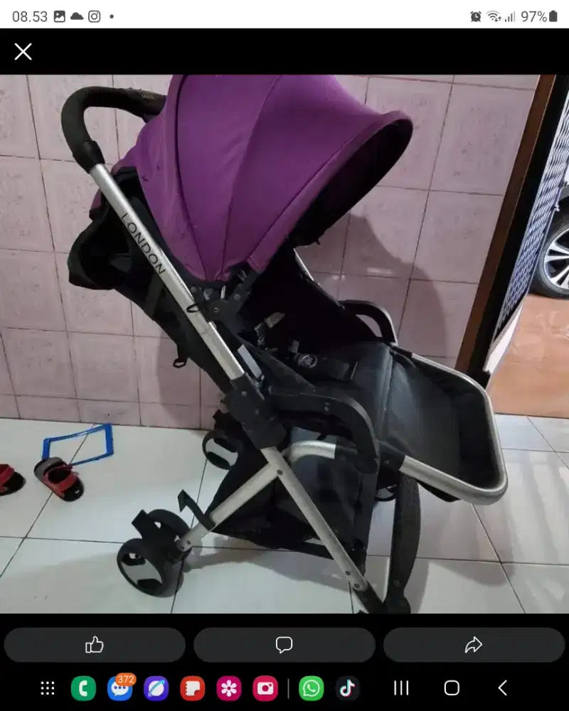 Stroller plico dan Carseat