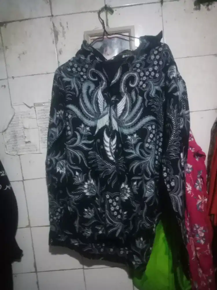Baju kemeja pria M panjang