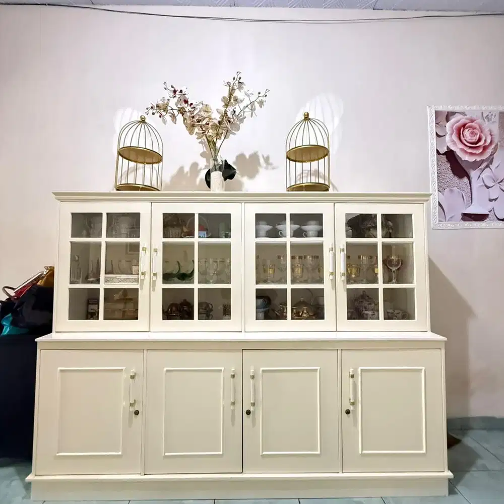 Meja buffet kayu mewah