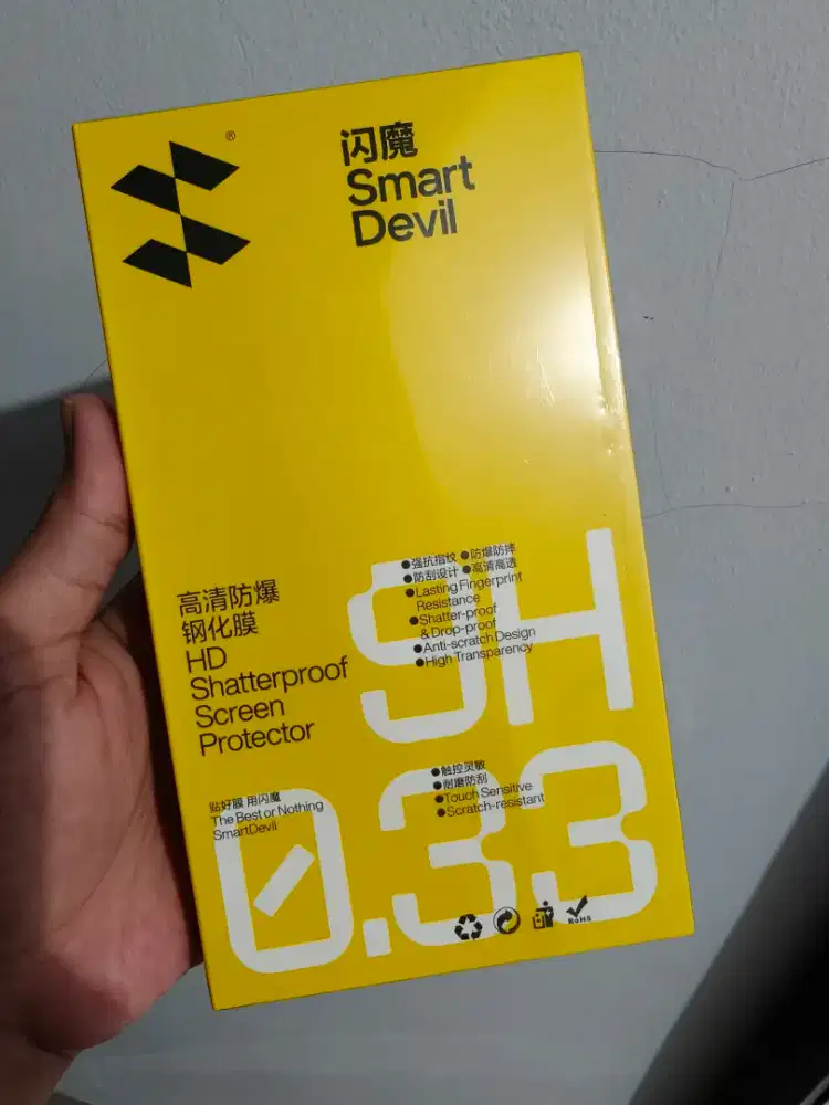 Tempered Glass Premium Smart Devil Poco F7 Baru New Isi 2