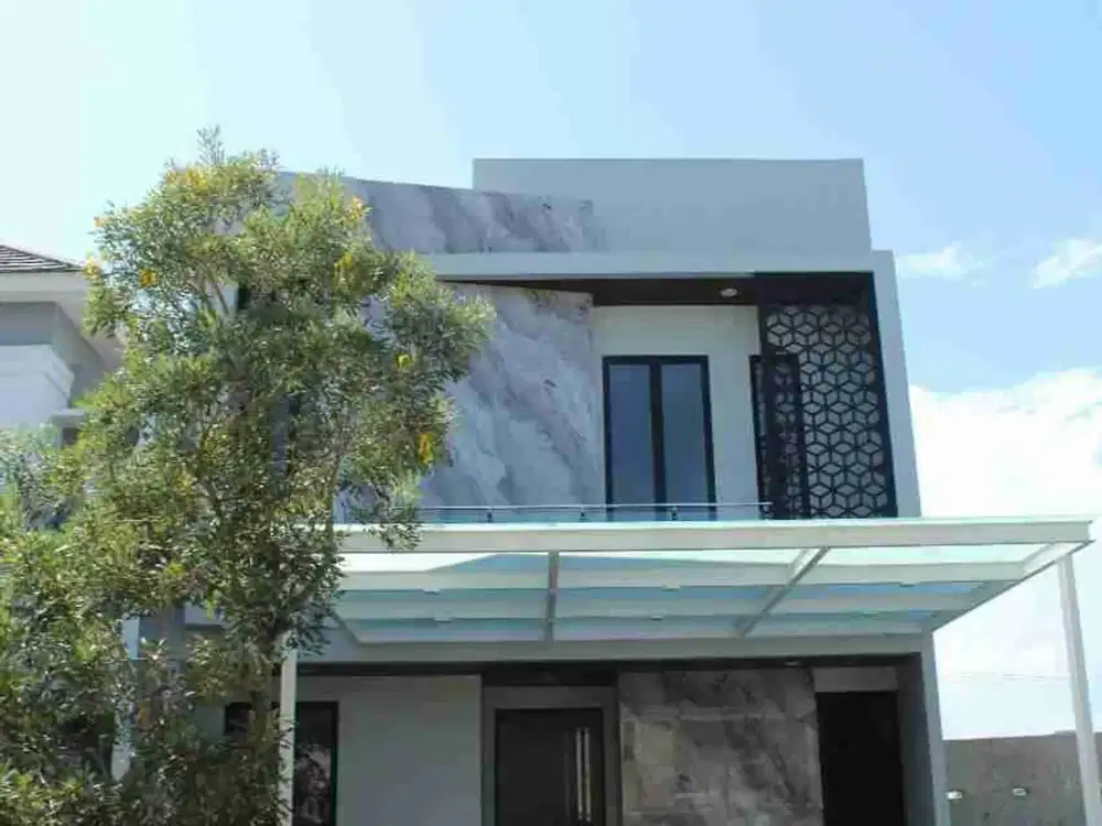 DIAN ISTANA LEBAR 8‼️Rumah Baru 2 Lantai Mocca Vrbana Row Jalan 3 Mobil