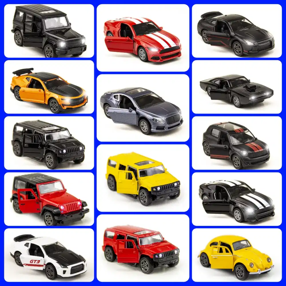 Diecast Mobil Skala 1:38