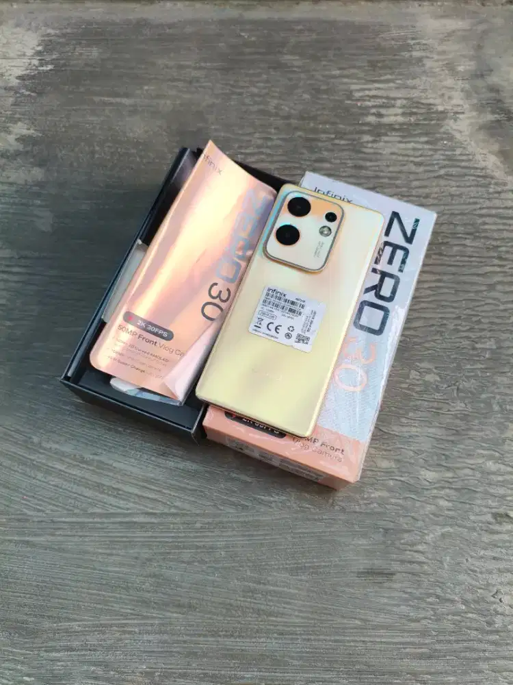 Infinix zero 30 8/256 fullset no minus