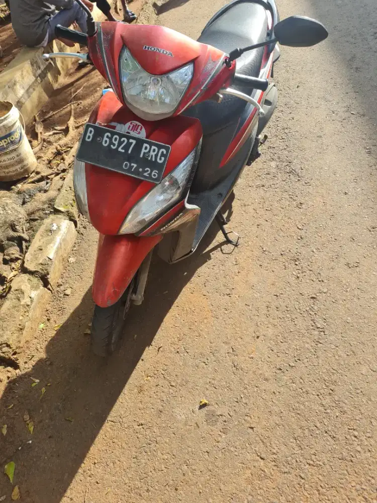 HONDA SPACY Fi 2011 asli merah