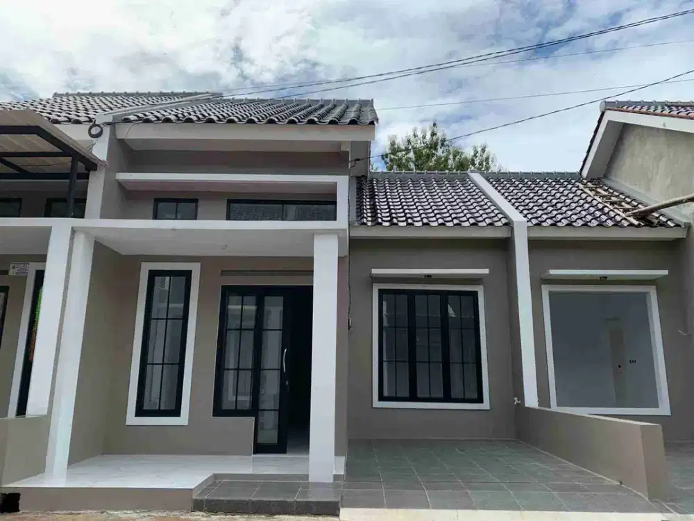 Cash dan KPR tersedia free canopi dan keramik carport..