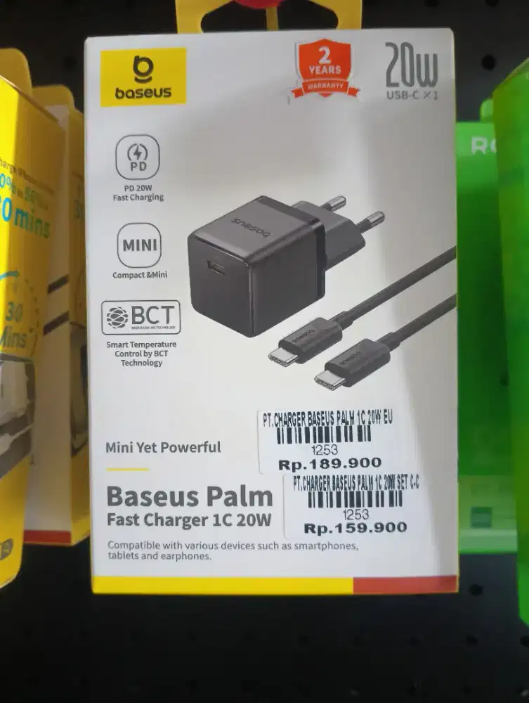 CHARGER BASEUS PALM 1C 20W EU | ATLANTIS DAHSYAT