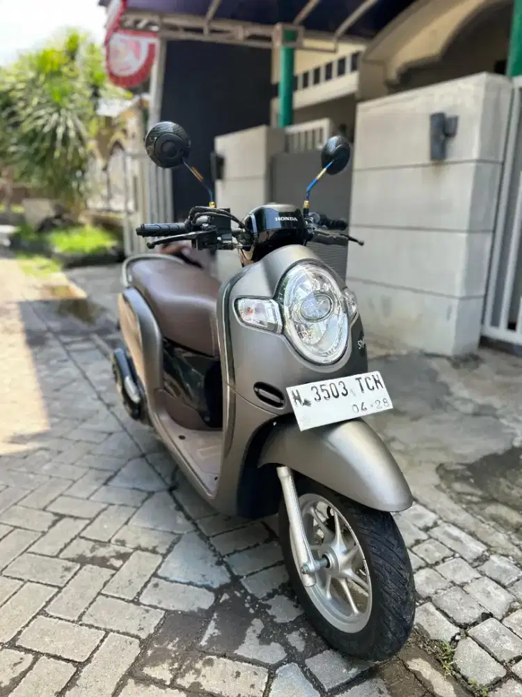 Honda Scoopy Stylish ISS 2018 Taat Pajak Mesin Sehat Stater Jreng