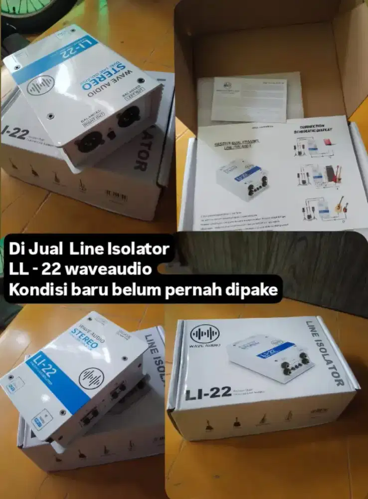 WAVE LI 22 Stereo Line isolator