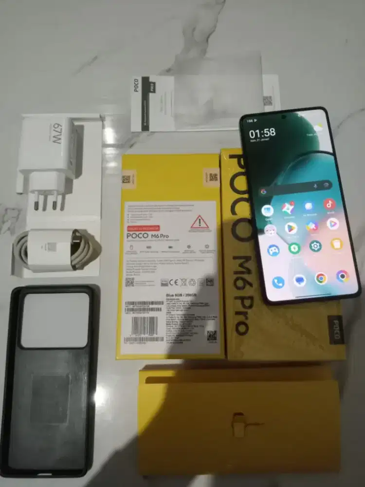Poco M6 Pro 8+4/256 Fullset Original Nominus