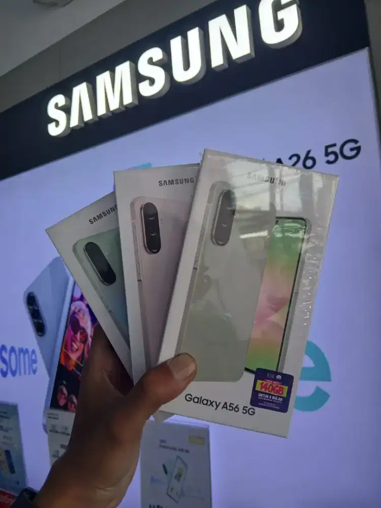 Samsung Galaxy A56 5G 8/256gb, garansi resmi SEIN INDONESIA, SEGEL BOX