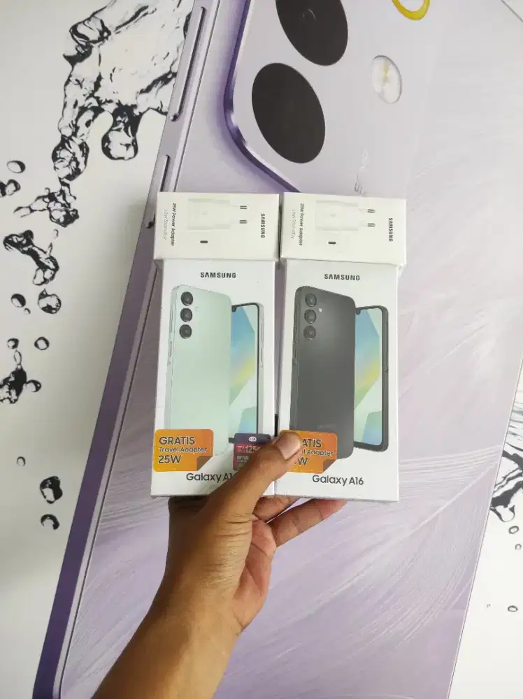 Berminat silahkan WA Samsung Galaxy A16 8/128 Garansi resmi 1thn