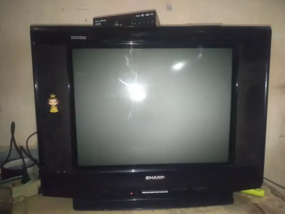 Tv Sharp 21inc+set of box