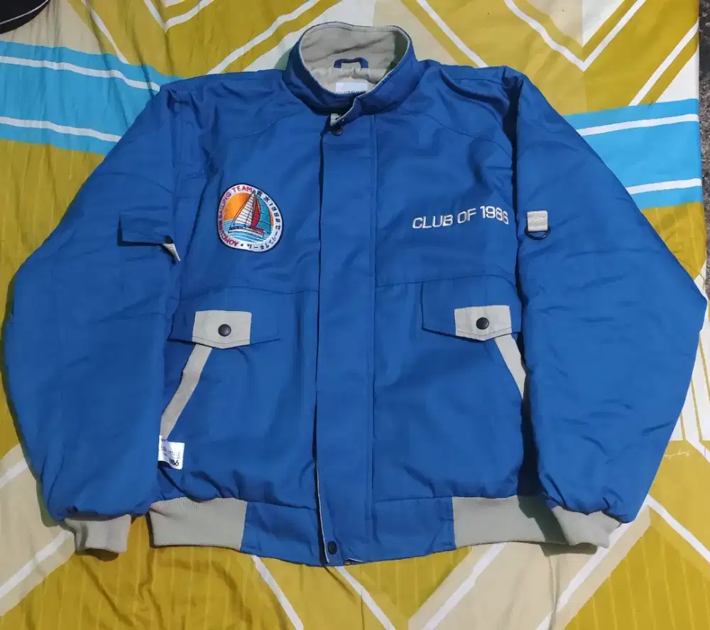 jaket vintage boxy club 1986 aomizu sailing japan