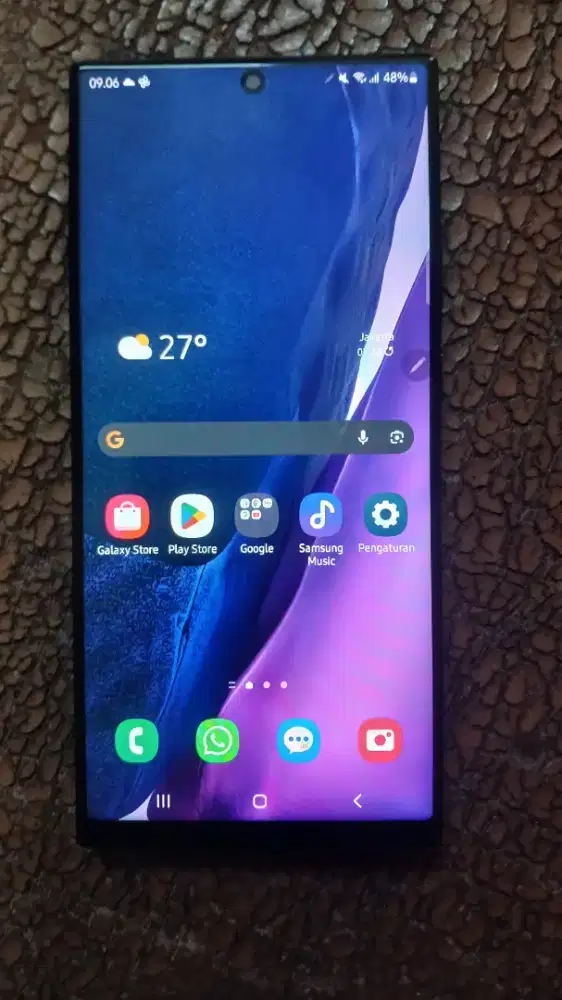 Dijual samsung note 20 ultra 12/256