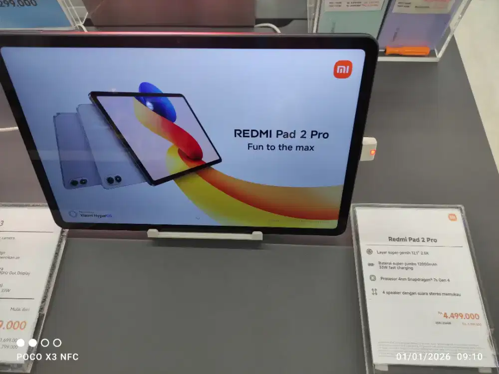 Xiaomi Redmi Pad 2 Pro Bergaransi Resmi