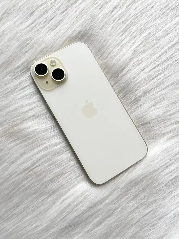 Iphone 15 128gb yellow, resmi iBox (like new)