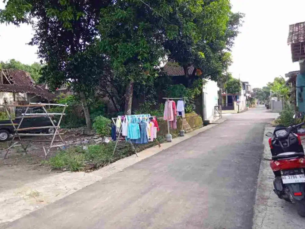 Tanah Gatak 765Mt, Ld 15Mt, dekat Puskesmas Gatak, Sukoharjo