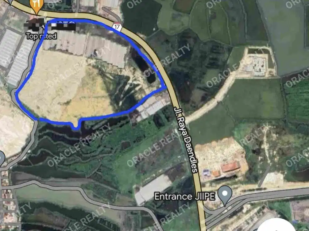 Jual Tanah Lahan Industrial Raya Daendles, JIIPE Manyar Gresik  Posisi