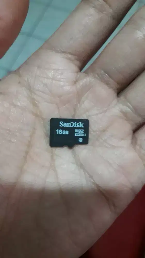 Memori card sandisk 16gb