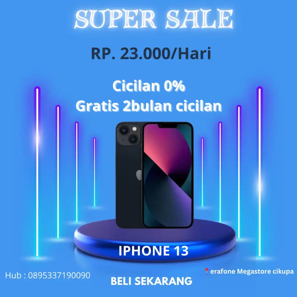 iPhone 13 128 kredit murah