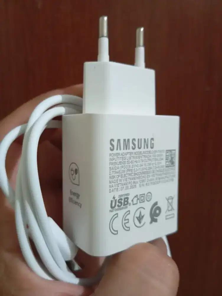 Charger samsung c to c 45 watt original 100%