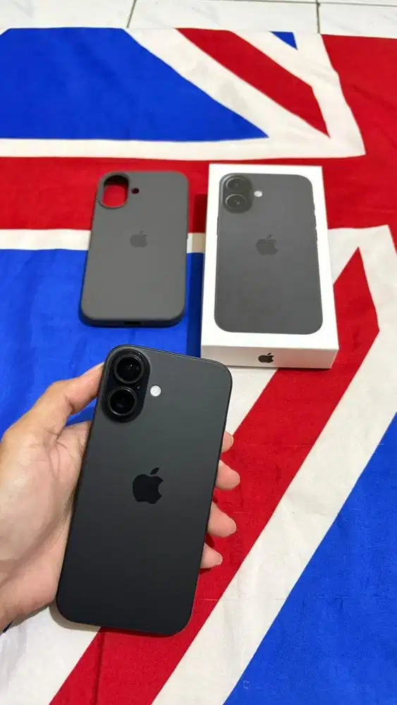 Iphone 16 hitam (INTER)