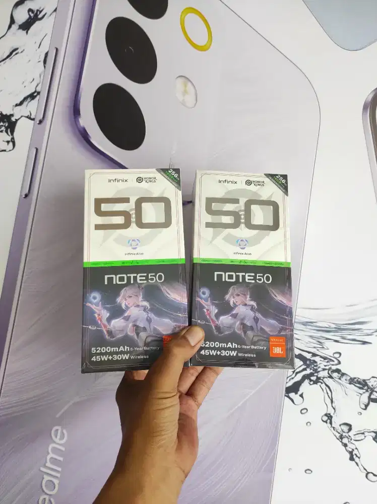 Berminat silahkan WA Infinix Note 50 8+8/256 Garansi resmi 1thn