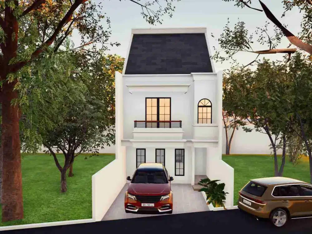 hunian primary di pinggir jalan raya Ciracas Jaktim