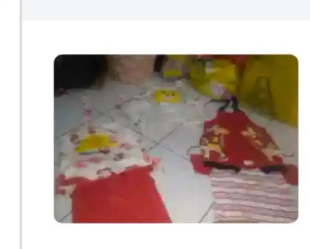 Baju setelan bayi 6bl - 1/2 th take all