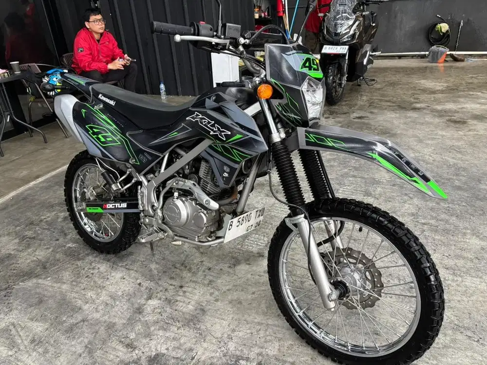 Kawasaki KLX 150 SM Dtracker 2025 Bln 7 KM 4rb Mulus Full Orisinil