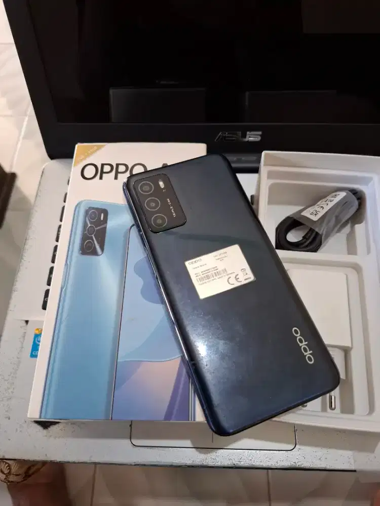 Oppo A16 ram 3/32 Fullset normal siap pakai murah meriah aja