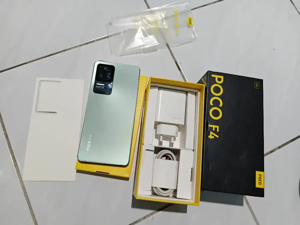 Poco f4 ram 8/256 gb second fullset orian