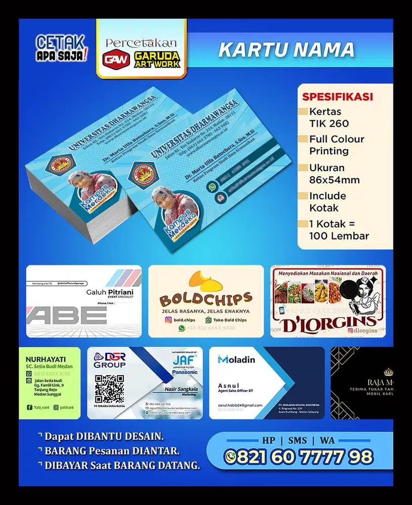 KARTU NAMA  |  BUSINESS CARD