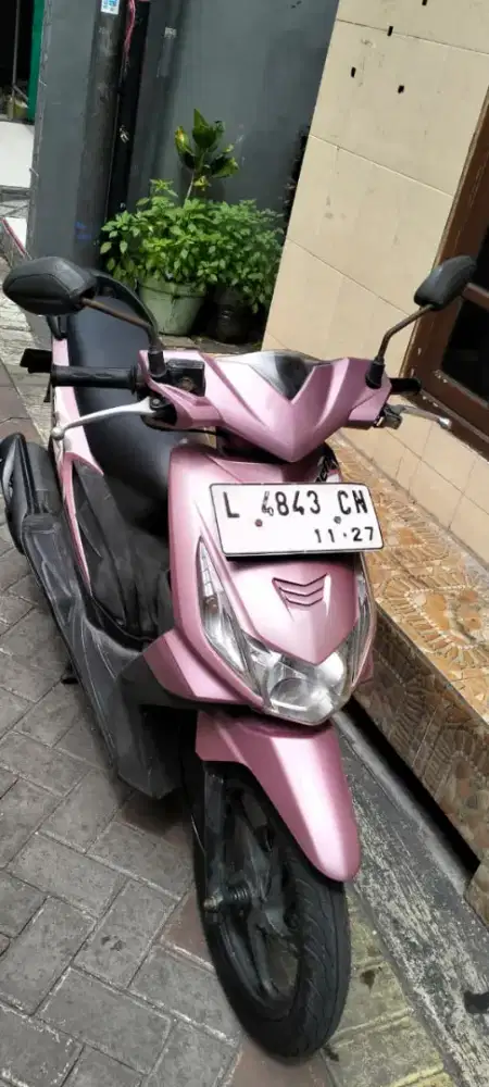 Beat Carbu pink th 2010 mulus pjk baru