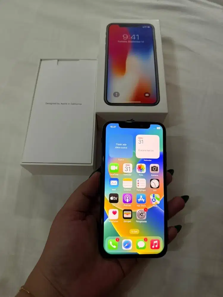 Iphone X 64GB RESMI IBOX INDONESIA