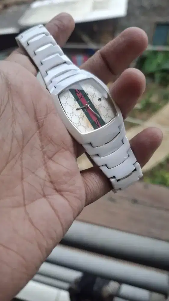 Jam tangan GC strap keramik normal