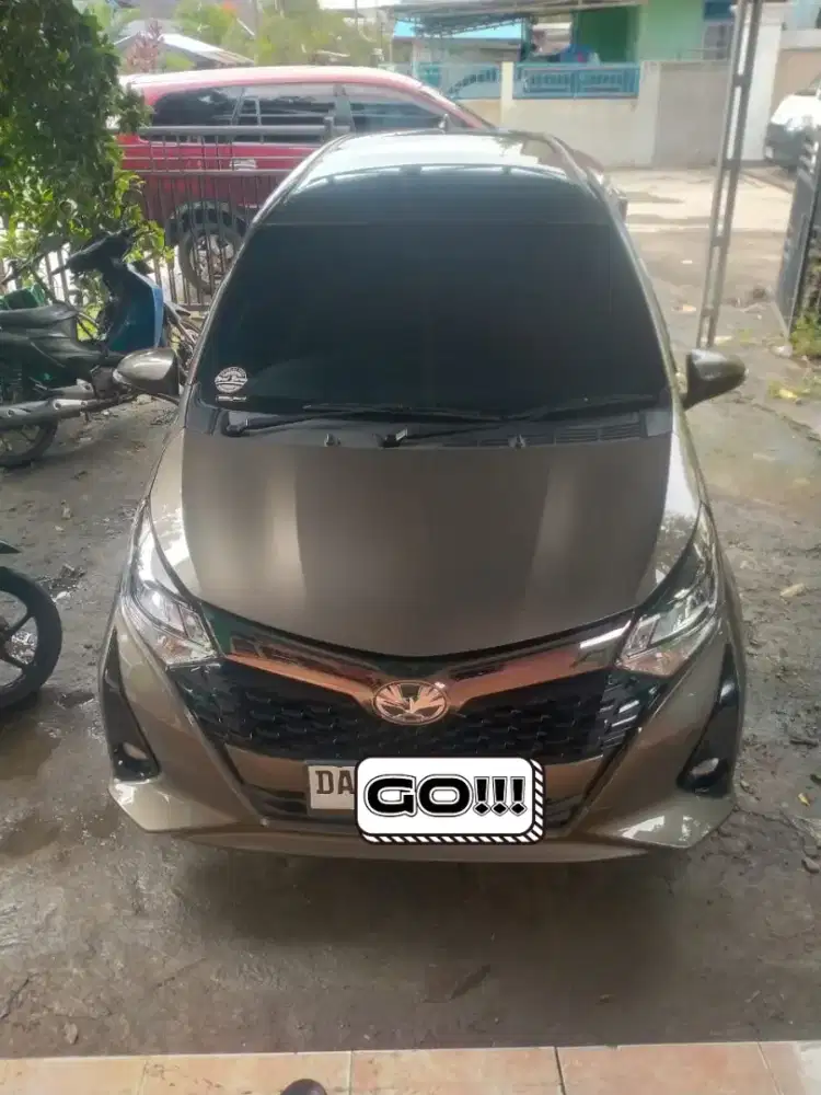 Toyota calya 1.2 tipe g manual 2024 pakaian pribadi barang original