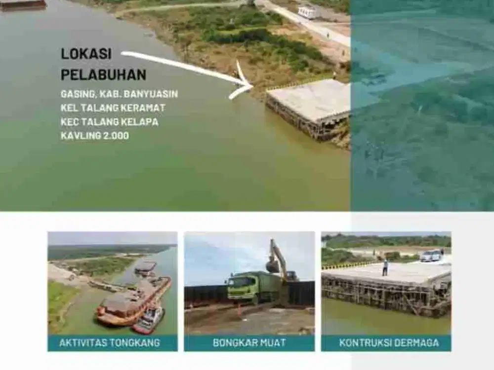 dijual dermaga tanjung api api