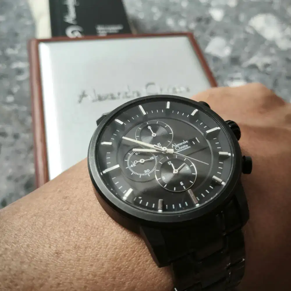 Jam tangan pria Alexandre Chritie 6323MC Cal:YM92