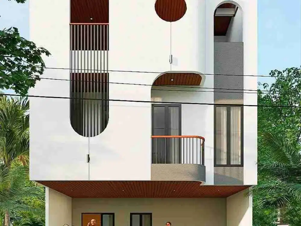 Rumah Hoek 3 Lt dgn Rooftop Dekat Stasiun Matraman, Manggarai, UNJ, Toll Rawamangun, Cempaka Putih