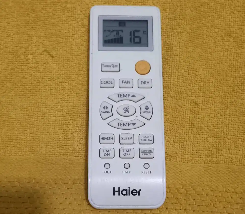 Remote AC Haier Turbo Cool,Original,Fungsi Normal,mulus,murahNet.