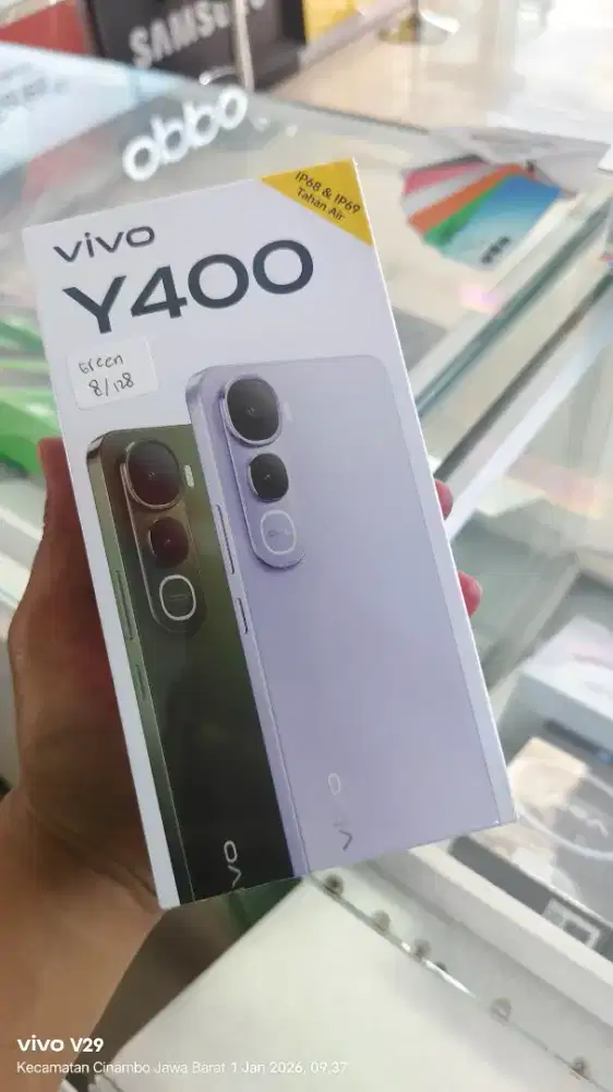 VIVO Y400 8+8/128gb NFC AMOLED Baru spesial promo