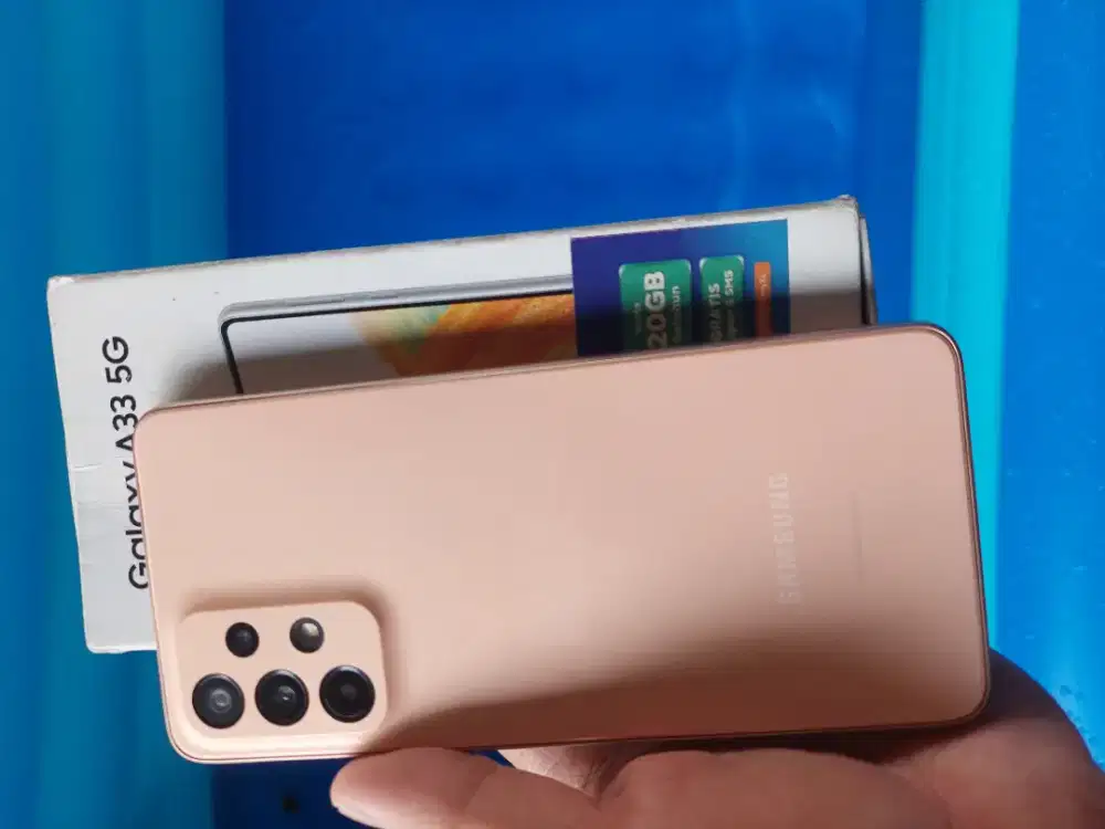 Samsung A33 5G 8/128 lengkap