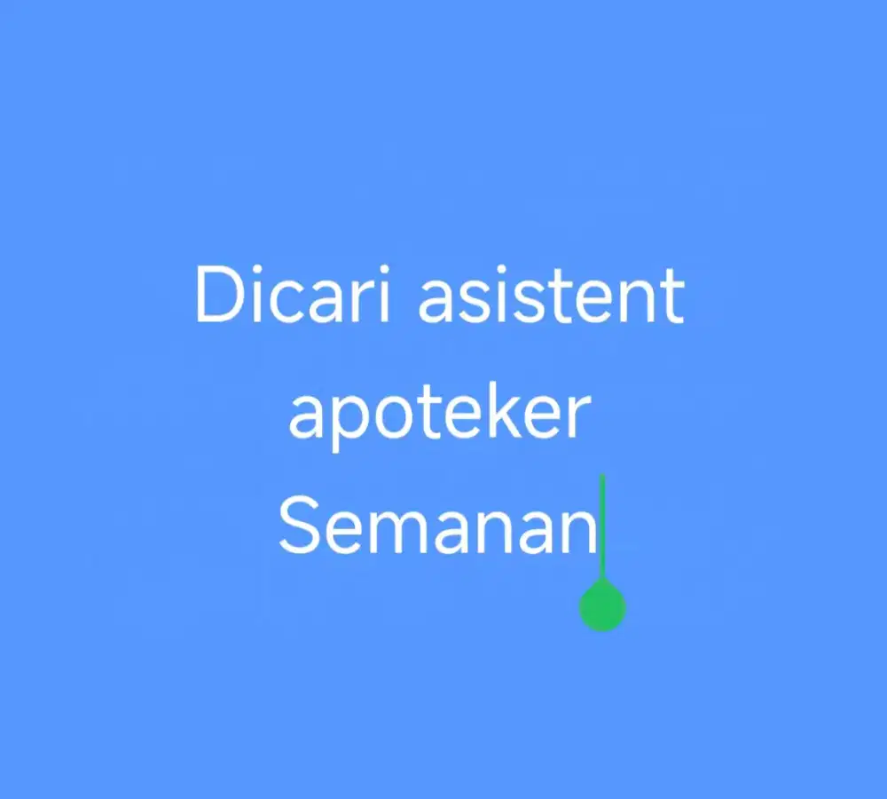 Kerja di apotek