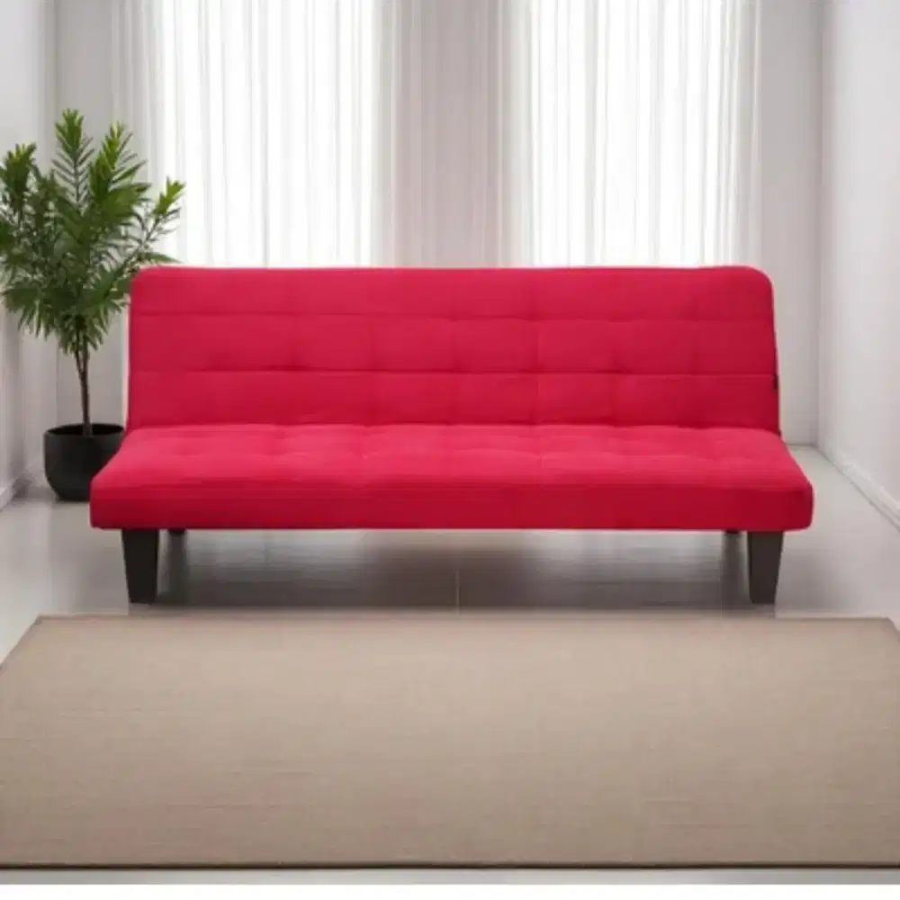 Selma Gwinston Sofa Bed Fabric- Merah