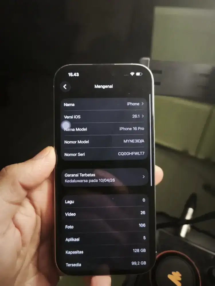 iPhone 16 pro 128 GB digimap