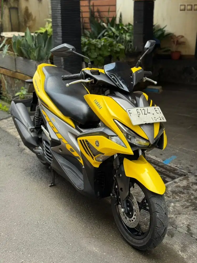 Yamaha Aerox 155 Thn 2018 F Kota Kuning Mulus