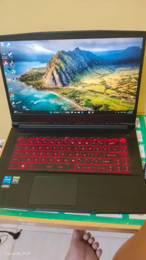 Laptop gaming MSI GF63 THIN 11UC