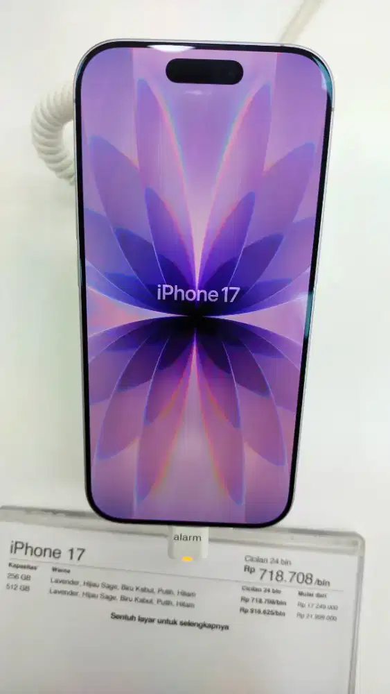 PROMO BUNGA RINGAN IPHONE 17 256