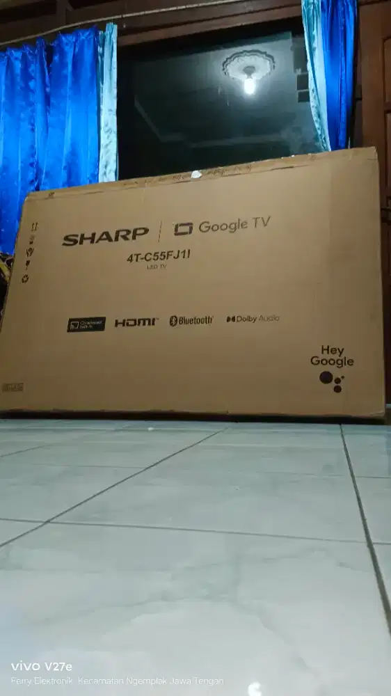 Google tv Sharp 55 UHD 4K